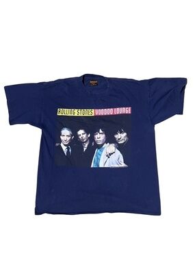 Vintage Rolling Stones Voodoo Lounge Tour 1994 1995 Budweiser T-Shirt XL 90s USA